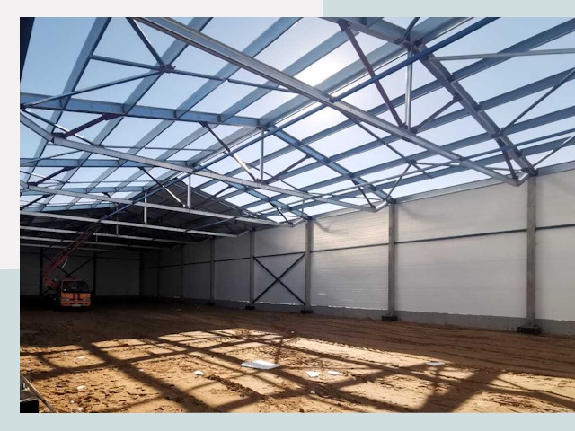 Строительство сенохранилищ в Горячем Ключе