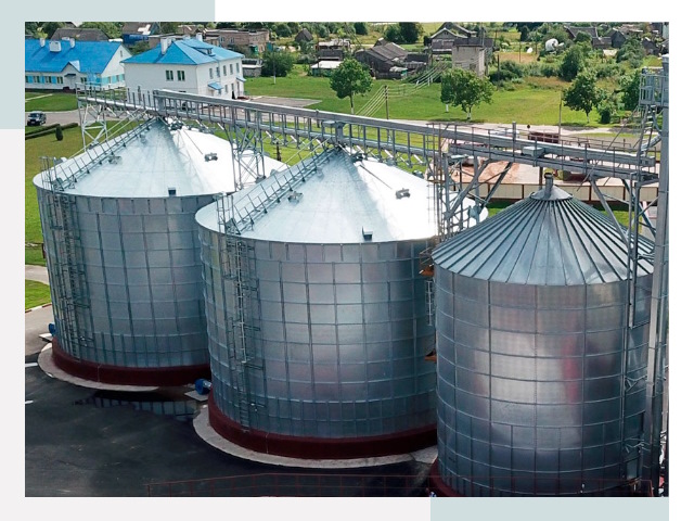 Металлические силосы в Горячем Ключе