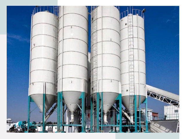 Строительство цементных силосов в Горячем Ключе