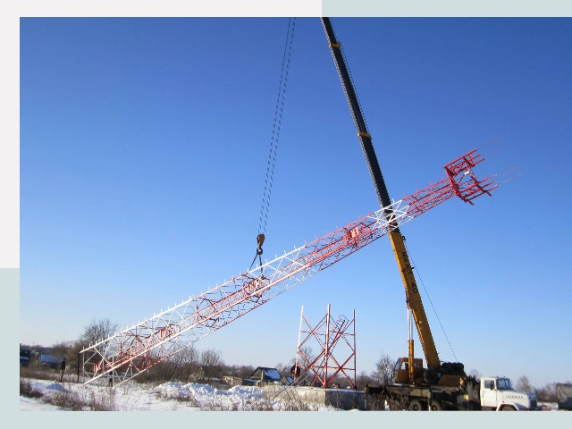 Строительство башен связи в Горячем Ключе от 620 руб.