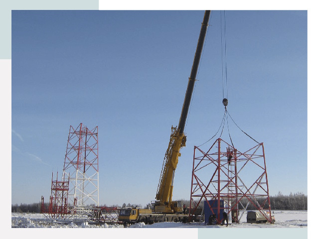 Монтаж вышек связи в Горячем Ключе