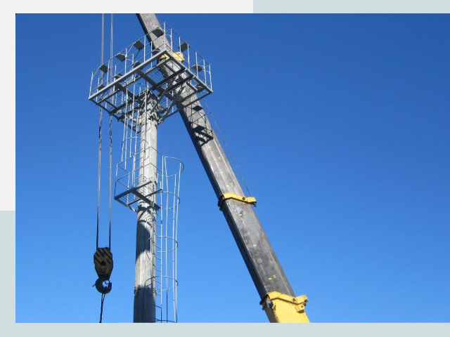 Монтаж осветительных мачт в Горячий Ключ от 620 руб.