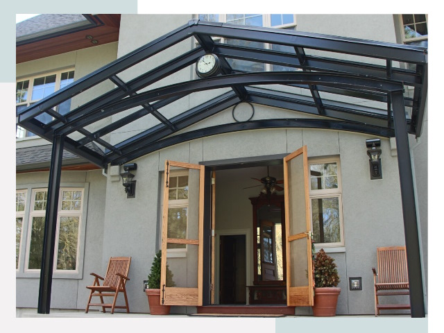 Козырьки металлические в Горячем Ключе